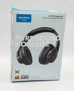 Genuine Soundcore Life Q20 Wireless Over-Ear Headphones Anker Bluetooth Blue - Picture 1 of 15