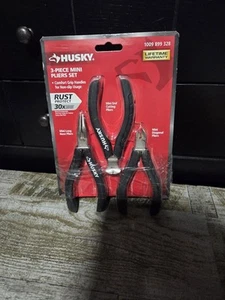 Husky SET MINI PINZE 3 PEZZI - Foto 1 di 1