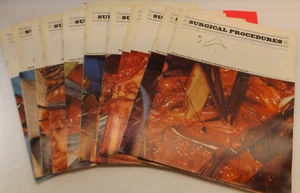 Lot of 11 Surgical Procedures Issues 1960s Warner-Chilcott Laboratories Vol 1-4 - Picture 1 of 7