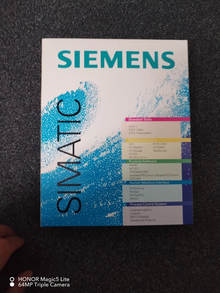 SIEMENS SIMATIC S7, S7-SCL V5.0 SINGLE LICENSE 6ES7811-1CC03-0YX0 - Bild 1 von 3