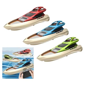 Control Boat Left and Right Waterproof Ship Toy Water Toys Backward High - Picture 1 of 6