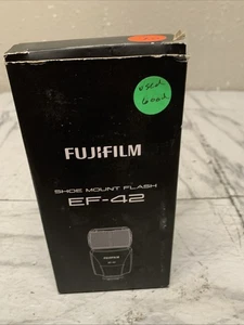 FUJIFILM EF-42 Flash Fujifilm EF-42 Shoe Mount Flash Camera Photography Nice! - Picture 1 of 6