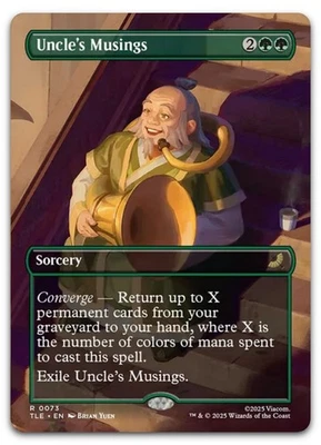 Uncle's Musings (Borderless) #73 (NM) TLE Magic MTG - Image 1 of 2