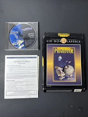 Wing Commander Privateer Computer (1994) Origin Systems EA Classic CD-Rom PC - Image 1 of 4