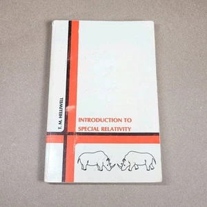 INTRODUCTION TO SPECIAL RELATIVITY By T. M Helliwell 1980 Paperback - Picture 1 of 11