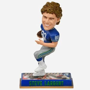 Steve Largent Seattle Seahawks NFL Football Greats Bobblehead por FOCO NIB - Imagen 1 de 3