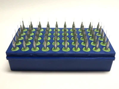 Juego de 50 brocas socavadas para PCB de carburo de tungsteno Matrix 0,20 m 0,0079" x 0,138" Foto 1 de 3