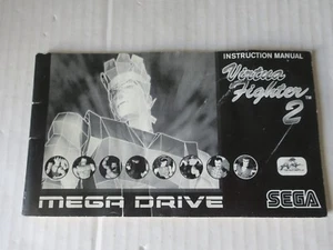NOTICE VIRTUA FIGHTER 2 ---- pour MEGADRIVE - INSTRUCTION MANUAL - Foto 1 di 2