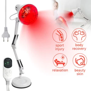 LED Infrarot Lampe Rotlichtlampe Infrarotlampe Therapie Mit Ständer Stehlampe DE - Bild 1 von 14