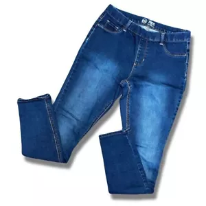 Wonder Nation Kids 2XL Blue Jeggings Elastic Waistband Casual Pants - Picture 1 of 6