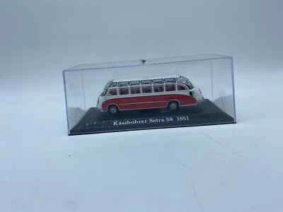 MODELLINO BUS KASSBOHRER SETRA S8 1951 - DEAGOSTINI - SCALA 1:72 AUTOBUS - Immagine 1 di 4