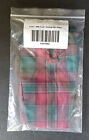 LONGABERGER SMALL FRUIT BASKET OTE LINER ONLY~EVERGREEN PLAID FABRIC~2307882~NEW