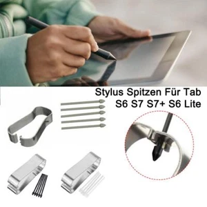 5 Piece Stylus Tips For Tab S6/S7/S7+ S6 lite with Clamp - Afbeelding 1 van 13