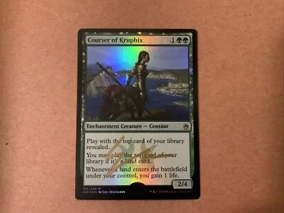 MTG Magic Courser of Kruphix FOIL Signed Artist Proof x1 A25 Eric Deschamps - Image 1 of 2