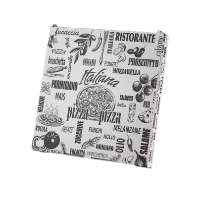 SCATOLA PIZZA 33x33xH3,5 - VENDITA da 100 PEZZI - - Imagen 1 de 4