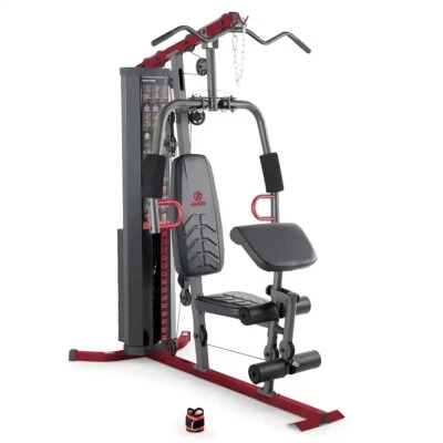Marcy 68Kg/150Lb Stack Home Gym System Exercise Weights Strength Training Bicep - Image 1 of 2