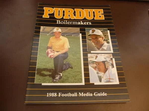 1988 PURDUE COLLEGE FOOTBALL MEDIA GUIDE  EX-MINT BOX 21 - Picture 1 of 1