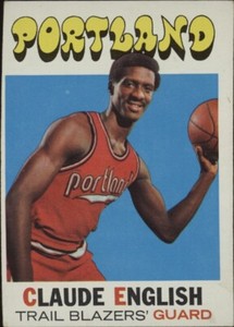 1971 Topps #46 Claude English - Portland Trail Blazers