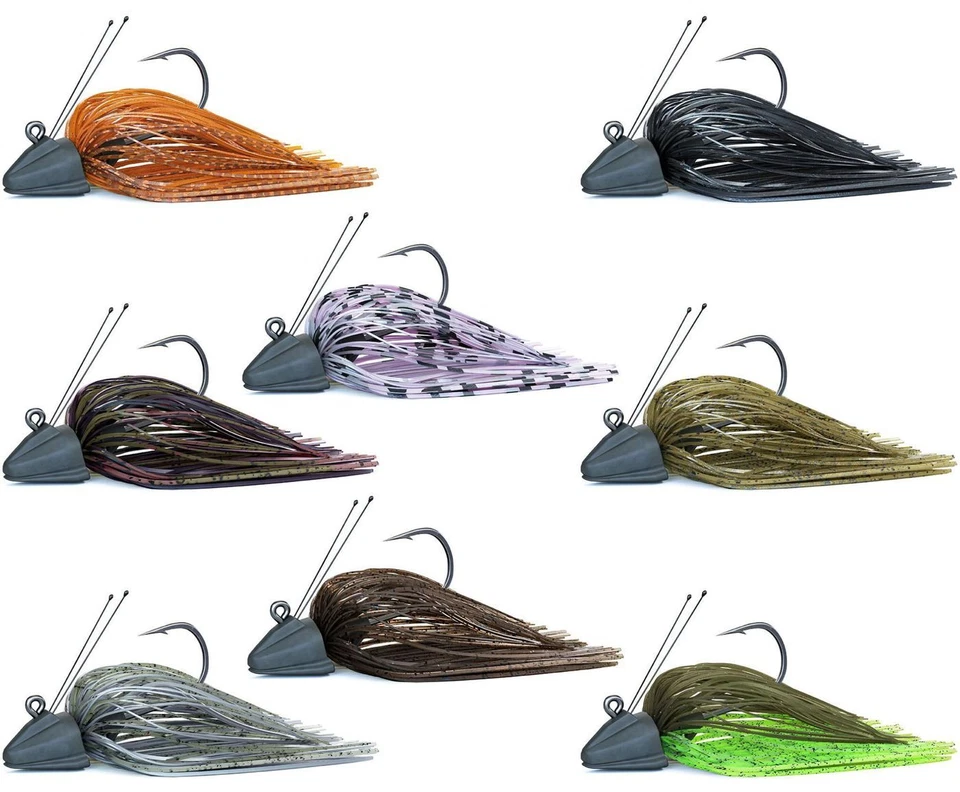 Nays DLT Type 2 - Jigkopf, Barschzubehör, Skirted Jig für Barsch, Barschköder