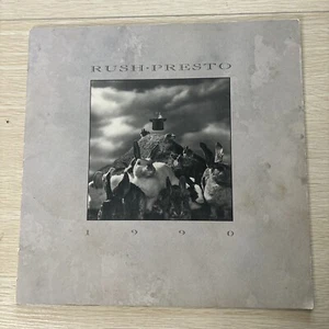VINTAGE 1990 RUSH PRESTO TOUR PROGRAM CONCERT BOOK - Picture 1 of 2