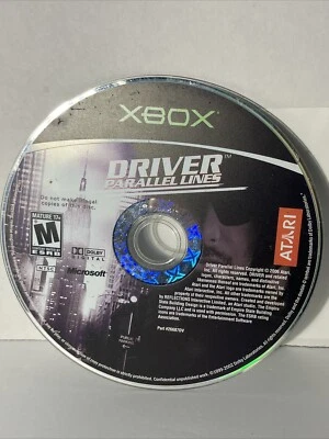 Driver: Parallel Lines (Microsoft Xbox, 2006) Game DISC ONLY Original Xbox - Image 1 of 2