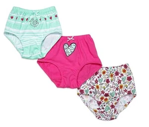 Candyland Full Cut Soft Cotton Brief Panty For Girl's-3 & 5 Packs Multiple Sizes - Picture 1 of 23