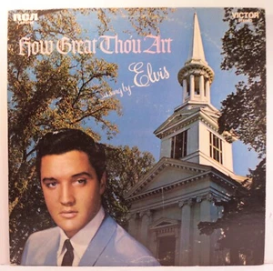 How Great Thou Art as Sung by Elvis Presley LP 1967 [RCA LSP 3758] - Picture 1 of 7