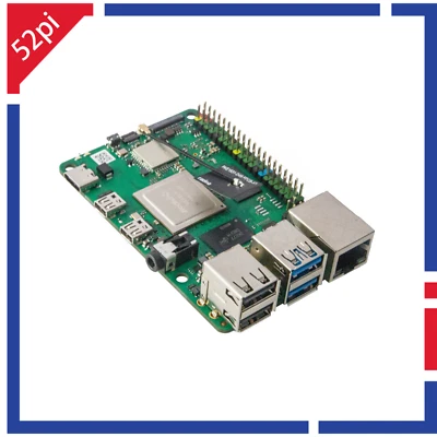 ROCK 4 Model C+ 4GB Single Board Computer Rockchip RK3399-T Arm Cortex-A72 +A53 - Image 1 of 4