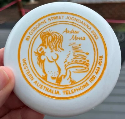 Andrew Morris New Zealand MINI Disc Golf Frisbee #468 (Free Innova Pin) Wham-O - Image 1 of 4