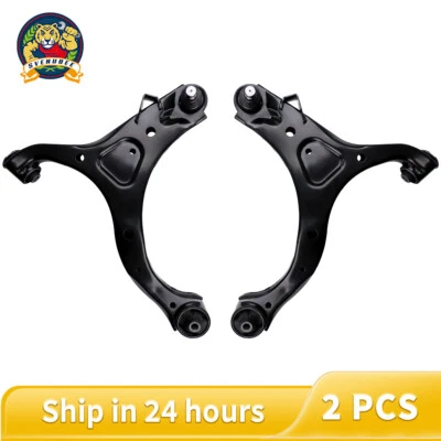 2Pcs Control Arm Front Lower Kit For 2007-2012 Hyundai Santa Fe Kia Sorento - Image 1 of 4