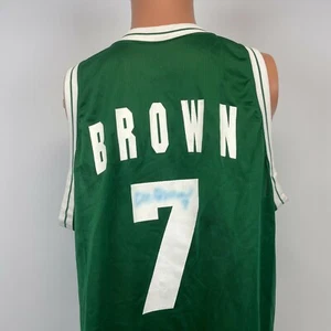 Champion Dee Brown Boston Celtics Road Jersey Vtg 90s NBA Basketball Size 48 - Picture 1 of 6