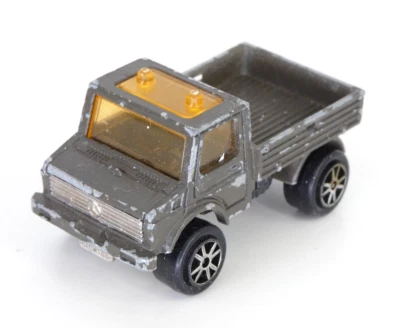 Majorette Unimog No259 Mercedes Military Truck 1:82 Toy Car Vintage - Image 1 of 4