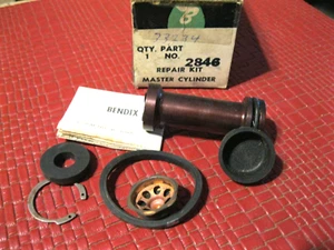 NOS 1961-1964 Lincoln Continental master cylinder rebuild kit, drum w/ booster - Picture 1 of 1