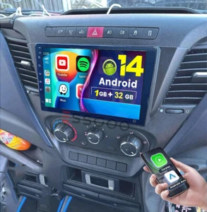 For Iveco Daily 2014-2021 Apple Carplay Android 14 Car Stereo Radio GPS Wifi 32G - Picture 1 of 12