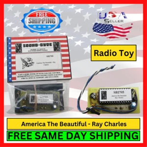 EES SB2705 America The Beautiful CB Radio Zabawka Noise Sound Bite Moduł Bajtów - Zdjęcie 1 z 7