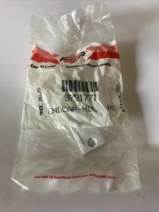 GENUINE WHIRLPOOL REFRIGERATOR DOOR HANDLE ENDCAP-9791771 - Picture 1 of 3