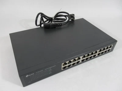 TP-Link TL-SG1024D 24 Port Gigabit Switch 100-240V 0.6A 50/60Hz USED - Image 1 of 3