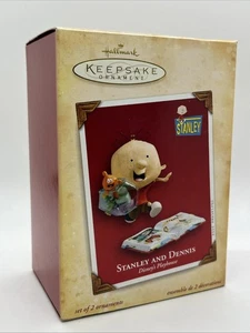 2004 Hallmark Stanley and Dennis Disney Keepsake Christmas Ornament Set of 2 - Picture 1 of 3