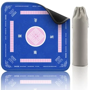 Mahjong Mat - Non-Slip Noise Reduction Gaming Mat 32.4x32.4 Inch for Mahjong/... - Picture 1 of 6