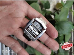 Corum Edelstahl Faltschließe für Admiral Cup Herren Armbanduhr 20mm OEM - Bild 1 von 5