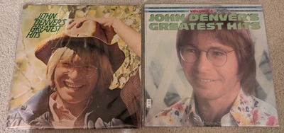 John Denver's Greats Hits Volume 1 & 2 LP Original Inner Cleaned VG/VG Foto 1 de 4