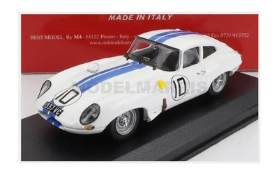 BEST-MODEL 9839 JAGUAR - E-TYPE 3.8L S6 COUPE TEAM BRIGGS CUNNINGHAM N 10 4th 24 - Immagine 1 di 2