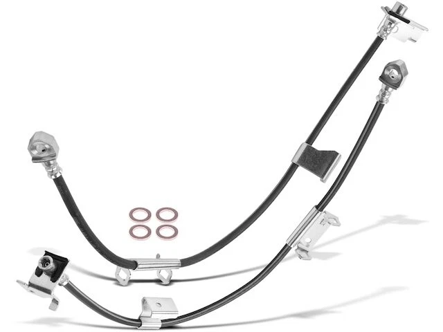 Front Brake Hose Set For 2002-2006 Cadillac Escalade EXT 6.0L V8 2003 FK799HV Foto 1 de 1