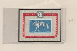 SUIZA 1936-1950 COLECCIÓN DE 11 HOJAS DE RECUERDO TODAS COMO NUEVAS NUNCA BISAGRAS - Imagen 1 de 8