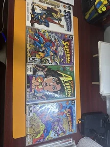 4 Vintage Superman Comics  - Picture 1 of 5