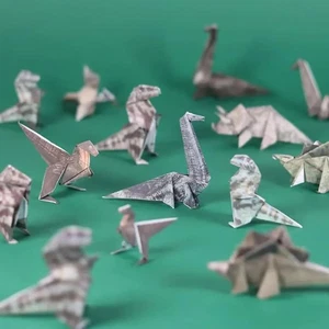 Fun Relaxing Compact Easy - to - Make Handmade DIY Animal Origami For Daily Life - Foto 1 di 9