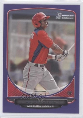 2013 Bowman Prospects Retail Purple Michael Taylor #BP47 - Image 1 of 2