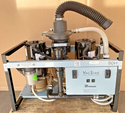 Bomba de succión de vacío de anillo húmedo Air Techniques VacStar 80H con hidromizador--7 usuarios Foto 1 de 4