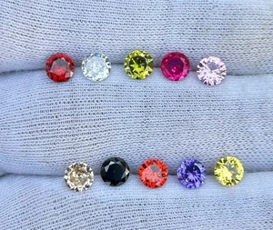 3 mm 51 Stck. Lot EGL Zertifiziert Natürlicher Kambodschanischer Multi Zirkon Lose Edelstein - Bild 1 von 5