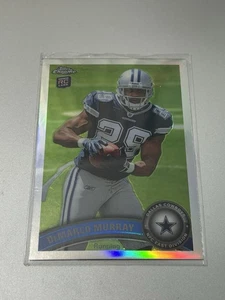2011 Topps Chrome Refractor #173 DeMarco Murray RC Dallas Cowboys Rookie - Picture 1 of 2